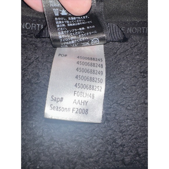 The North Face Osito Jacket Black Small‎ Womens AAHY Fleece Full Zip - Picture 7 of 9